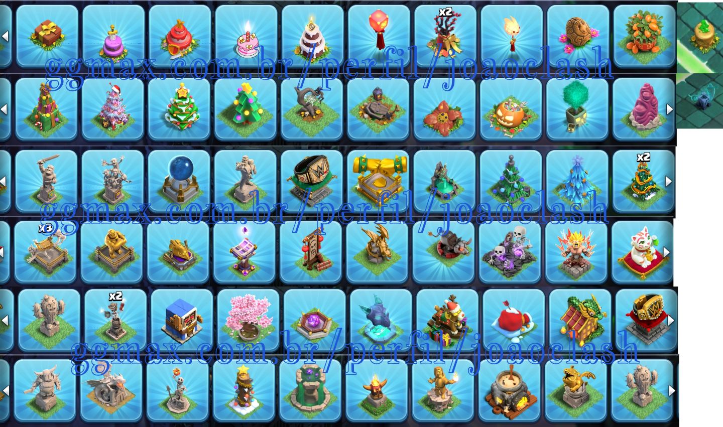 CONTA COC CV18 FULLZÃO | HERÓIS FULL | EQUIPES TOP | COMPETITIVA