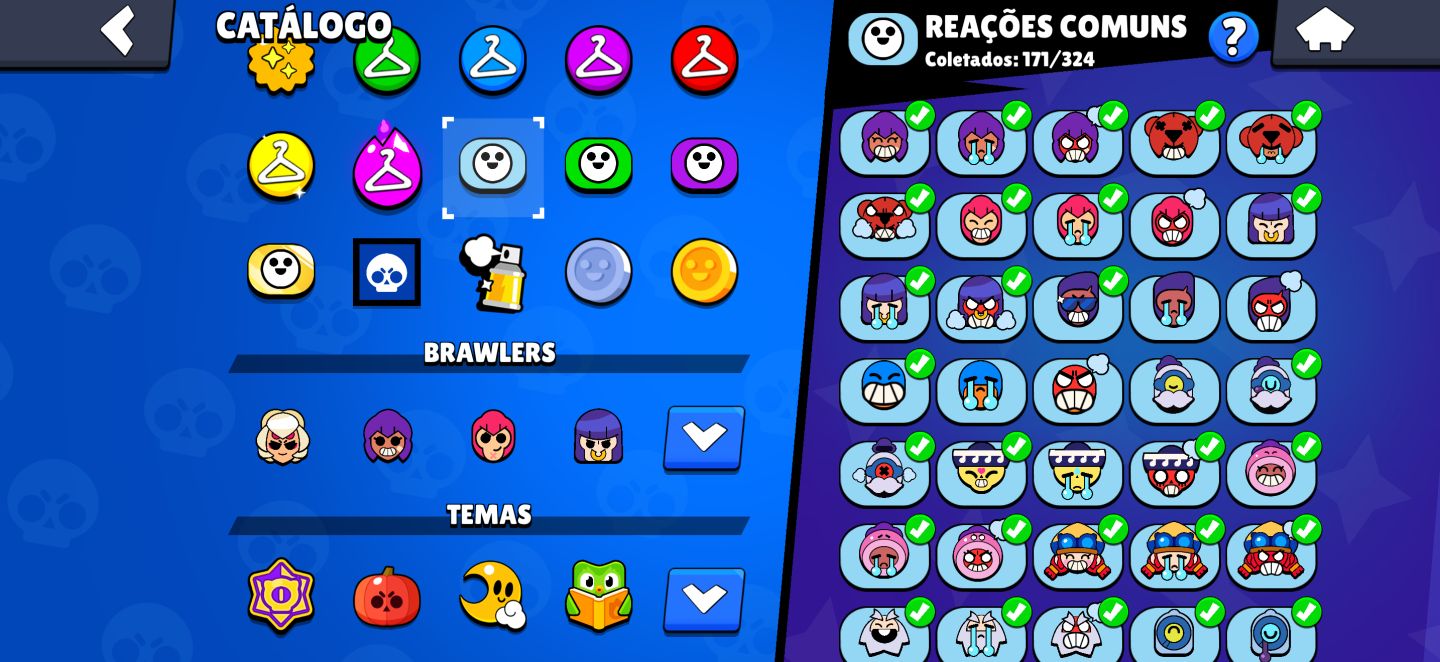 Conta brawl Stars colecionador