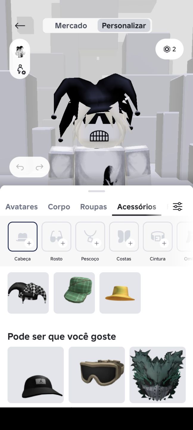 Conta de roblox boa monte de jogos do roblox monte de roupas