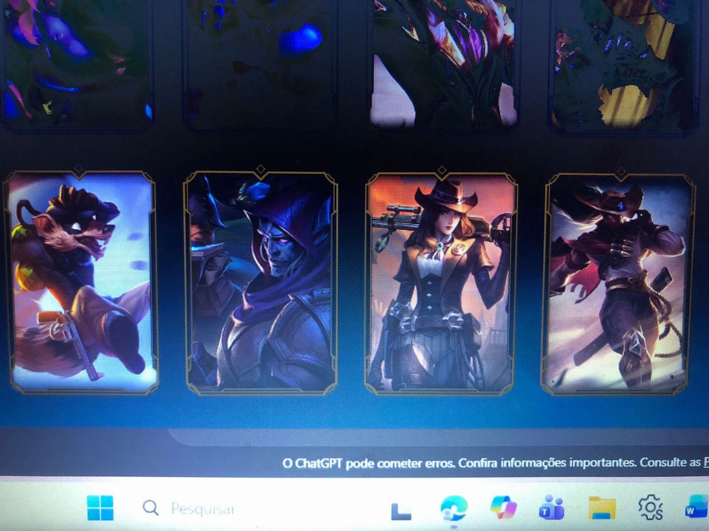 CONTA LOL 11 ANOS DE CRIAÇÃO