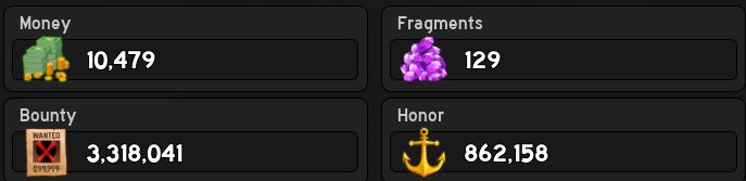 Conta de Blox fruits Completa com Dark blade, Gamepass, Raças v4 3,3m de Bounty