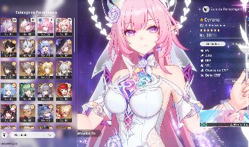 Conta HOYO / Honkai SR AR70 / Genshin AR 59