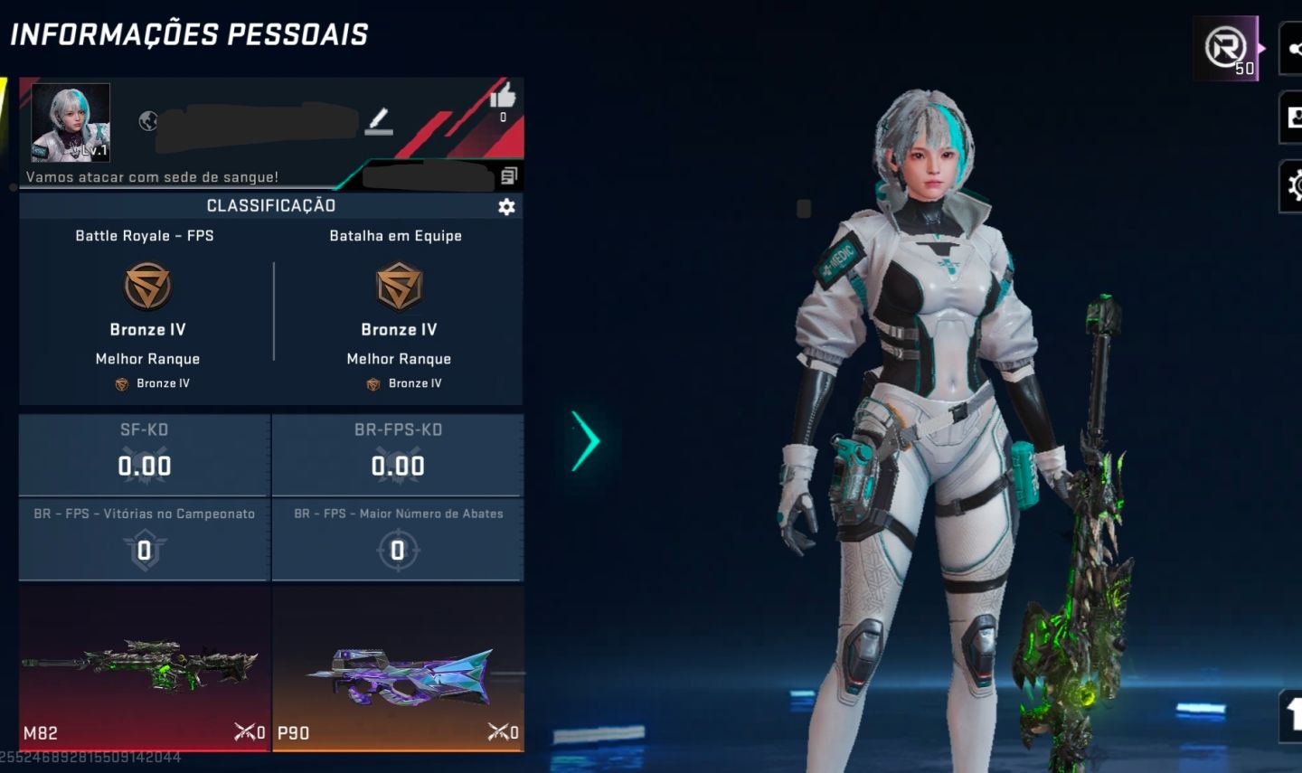 CONTA BLOODSTRIKE SKIN M82 E P90