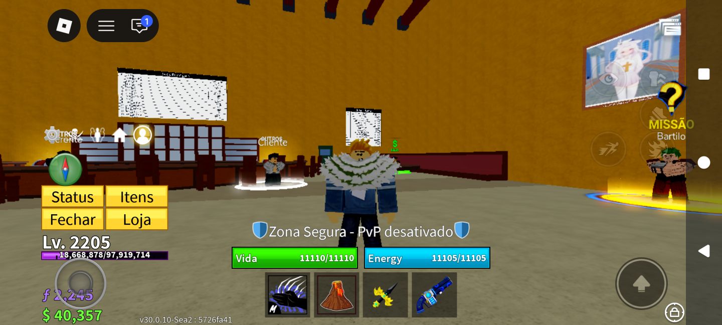 SUPERRRR CONTA DE BLOX FRUIT