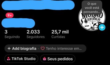 CONTA TIKTOK 2000+ SEGUIDORES ( LIVE LIBERADA )