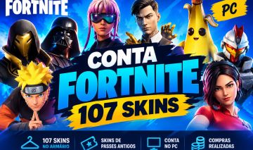 Conta com Skins Exclusivas e Itens Selecionados