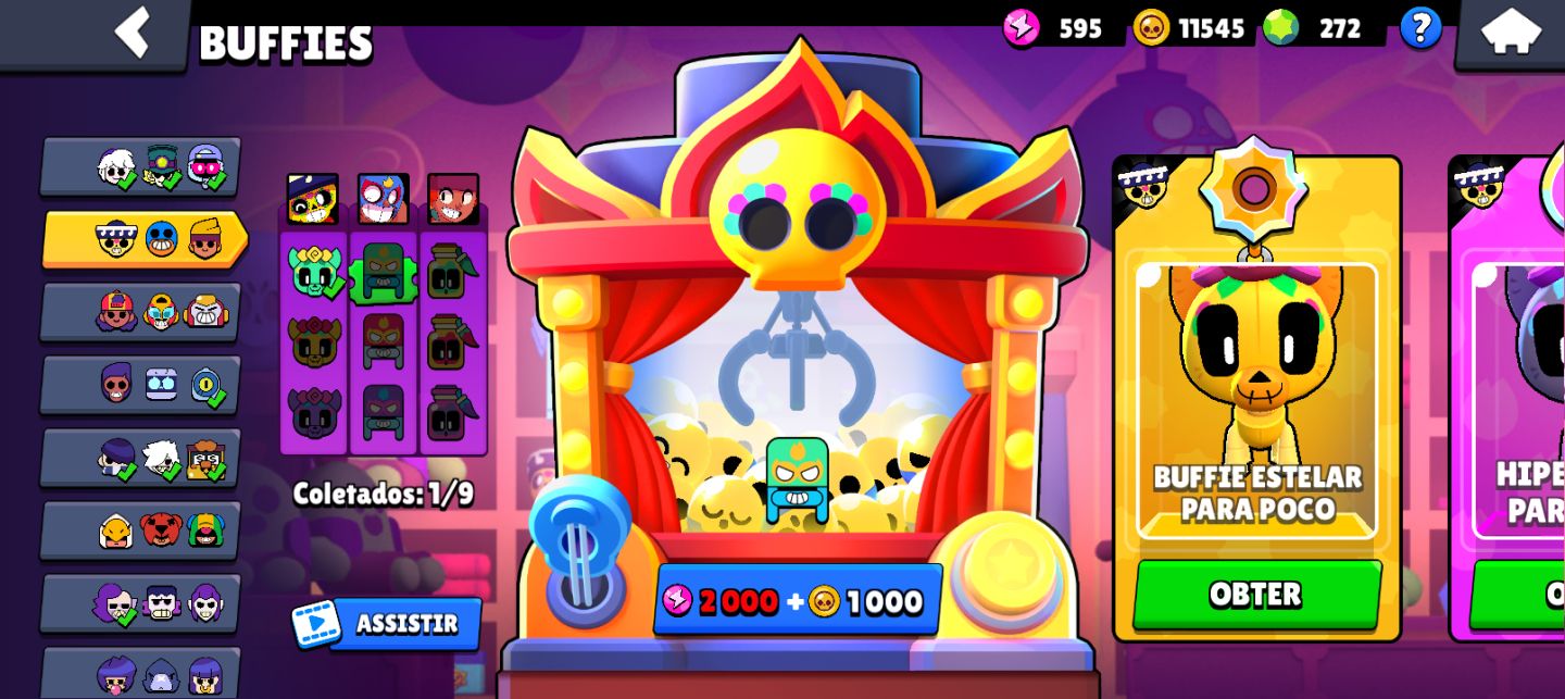 CONTA BRAWL STARS | 33K DE TROFÉUS | TODOS BRAWLERS | + 5 SKINS DE HIPERCARGA
