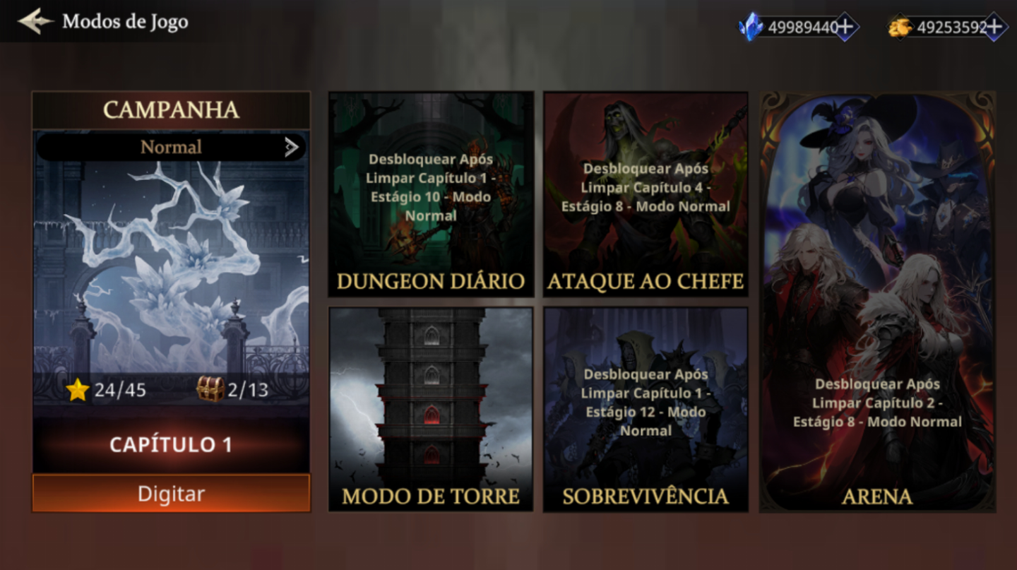 SHADOW RIVAL | OURO + GEMAS + CHAVES + RECURSOS | ANDROID APENAS