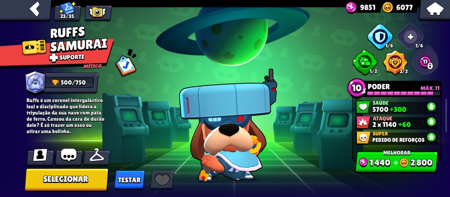 Conta de Brawl stars super rara