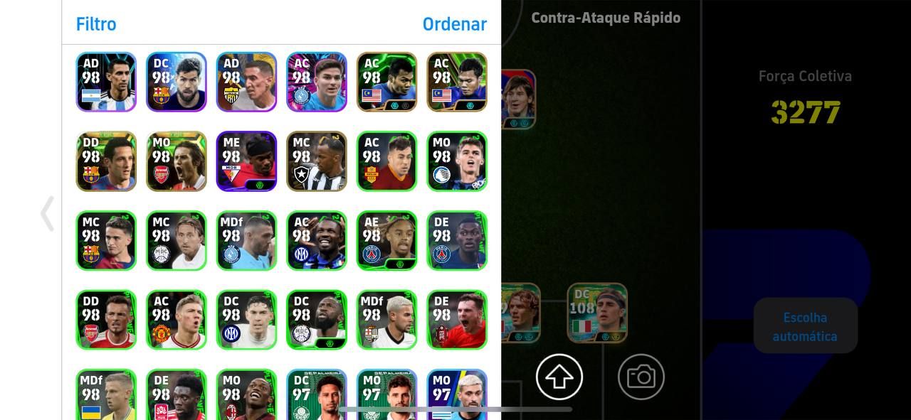 CONTA SEMI-FULL! DEL PIERO BLITZ + BALE 108 + ROMARIO ANTIGO + HAZARD 109 E++++!
