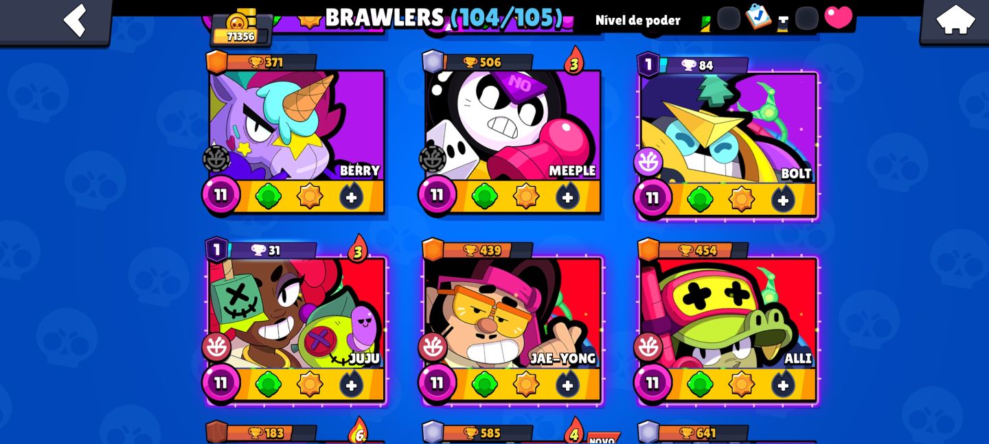 CONTA BRAWL STARS (LEIA A DESCRIÇÃO)