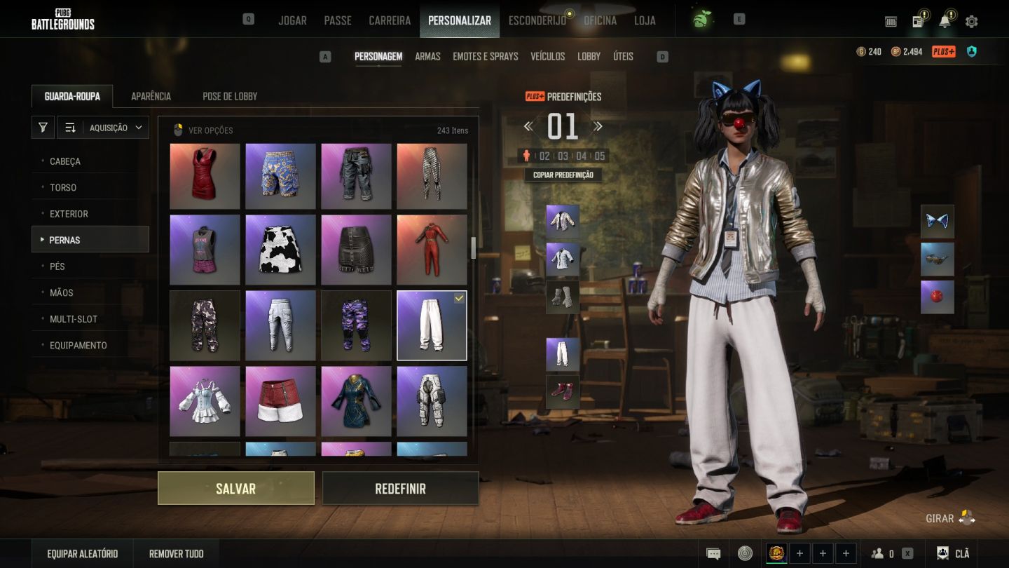 PUBG PC | PGI Gloves + 10 Progressivas | LVL 500 TIER 5