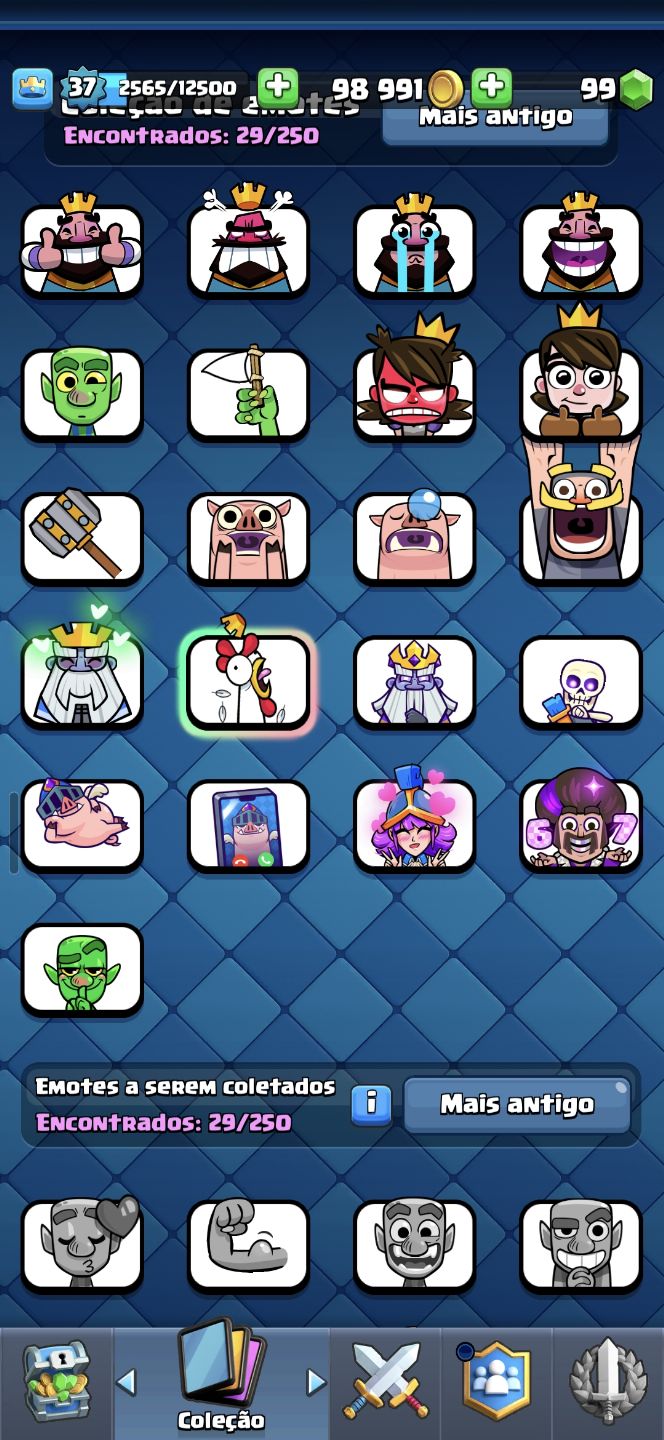 CONTA CLASH ROYALE BOA 9K TROFÉUS