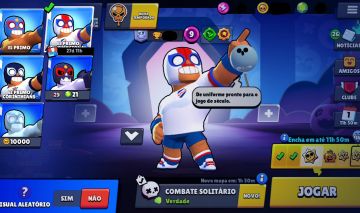 CONTA BRAWL STARS 2019 (MUITA SKIN RARA)