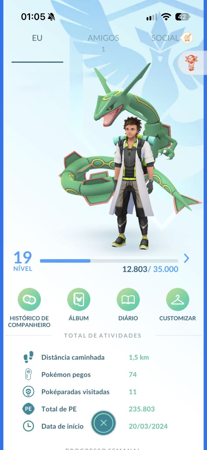 CONTA LVL 19 / 2024 (RAYQUAZA CALIFORNIA)