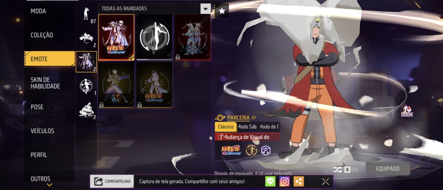 CONTA FREE FIRE RARA GEMADA! 4 PUNHOS, NIVEL 75, BARBINHA, ANGELICAL PUMA