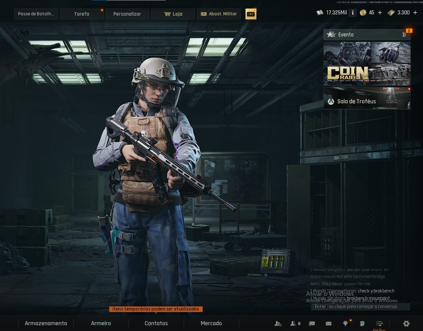 Conta arena breakoout 123M koen + 3..300 cash