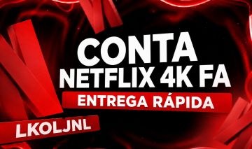 CONTA NETFLIX 4K - FA(FULL ACESSO) - 30 DIAS -PODE MUDAR EMAIL E SENHA