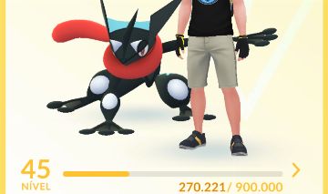 Conta Pokémon go level 45 para iniciantes