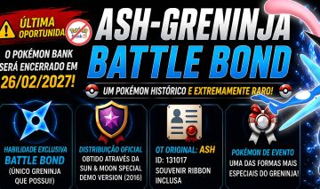 ASH-GRENINJA / GRENINJA COM BATTLE BOND EDIÇÃO ESPECIAL PARA COLECIONADORES