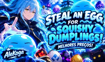 (90% OFF) Steal an Egg for Squishy Dumplings! Roube um Ovo Para Bolinhos Fofos!