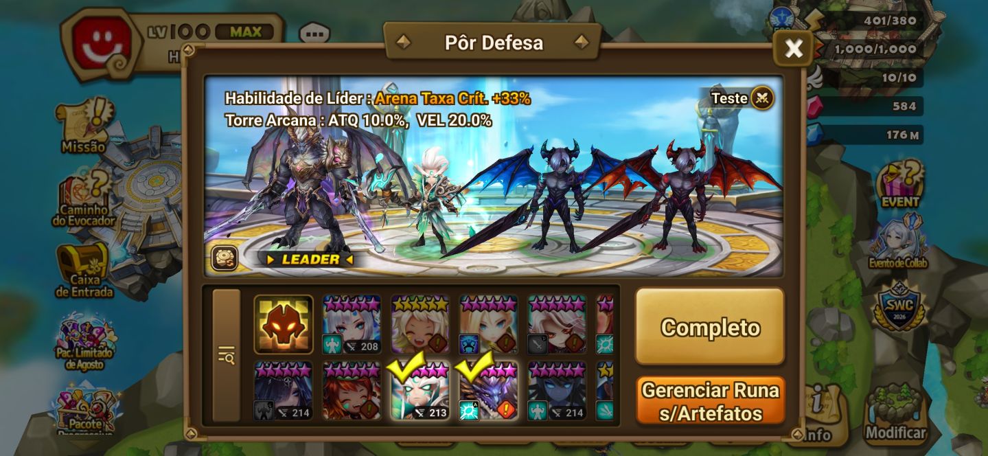 DOUBLE LD - Drakan de Escuridão e Druida de Luz