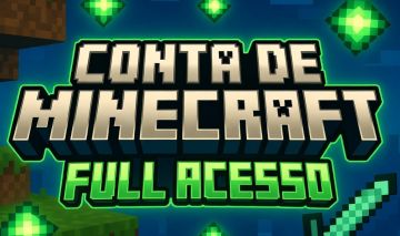 Conta Microsoft com Minecraft Java & Bedrock Editions 100%original (Full acesso)