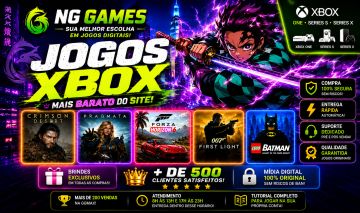 JOGOS DE XBOX ONE E SERIES S/X [PELO MELHOR PREÇO, ADQUIRA AGORA]
