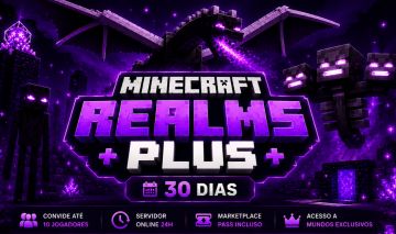 Minecraft Bedrock Realms Plus 30 Dias