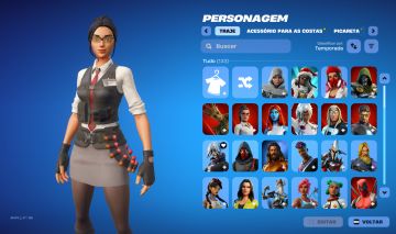 Conta fortnite Salve o mundo fundador, 133 skins