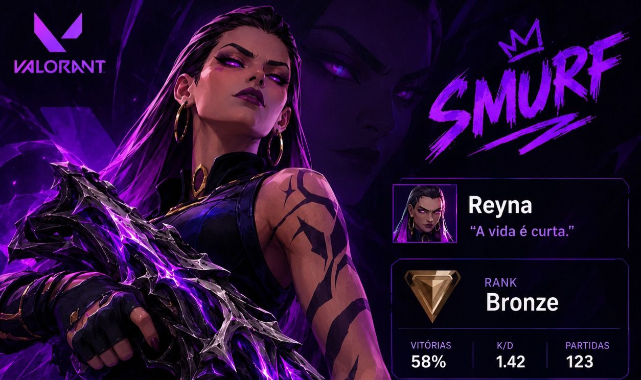Conta Valorant: Tem verificação de idade, boas skins