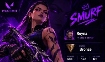 Conta Valorant: Tem verificação de idade, boas skins