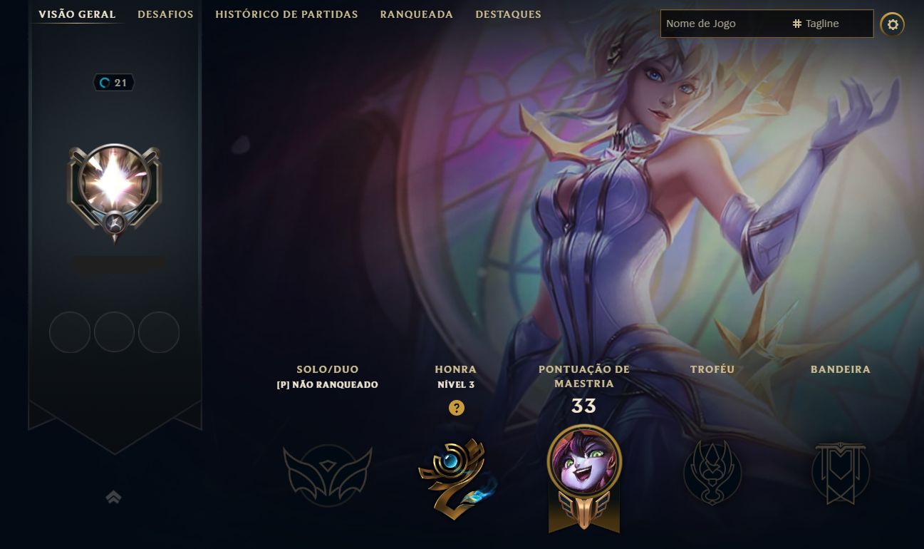 CONTA LEVEL 21 | 3 SKINS + ULTIMATE | 10 CAMPEÕES | 14K EA | FULL ACESSI