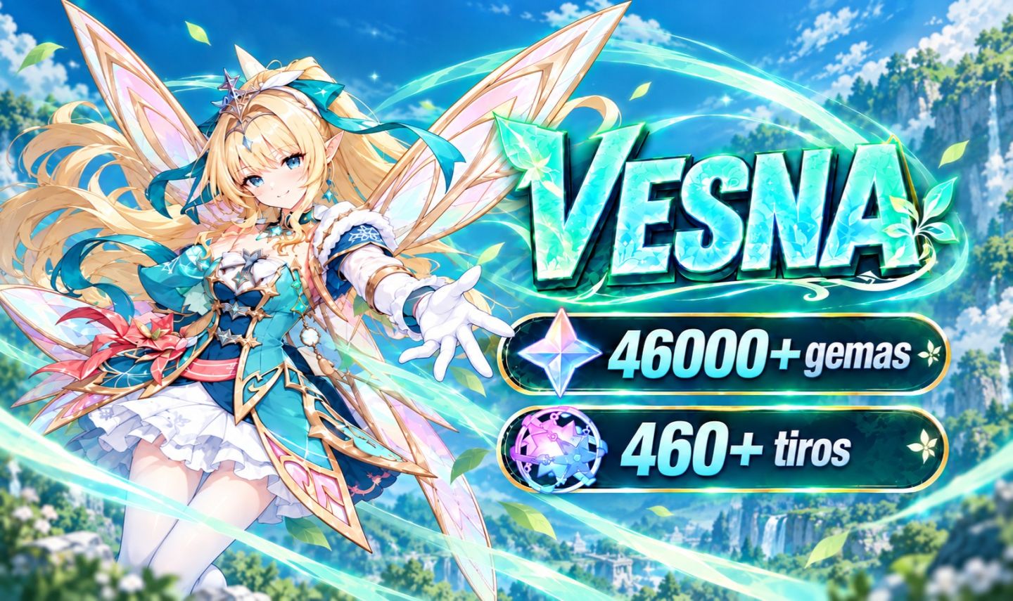 GENSHIN IMPACT - REROLL | VESNA - 540 TIROS | AMÉRICA