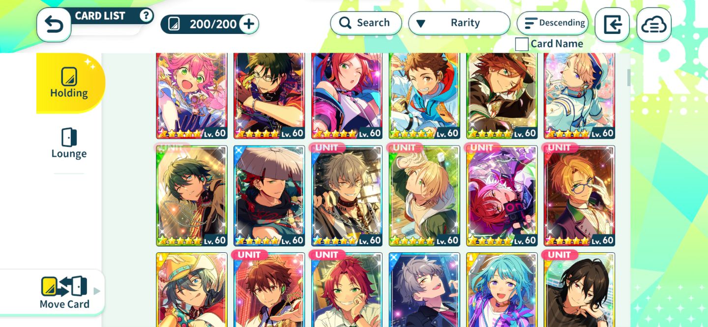 ENSEMBLE STARS - CONTA LV60 AVANÇADA