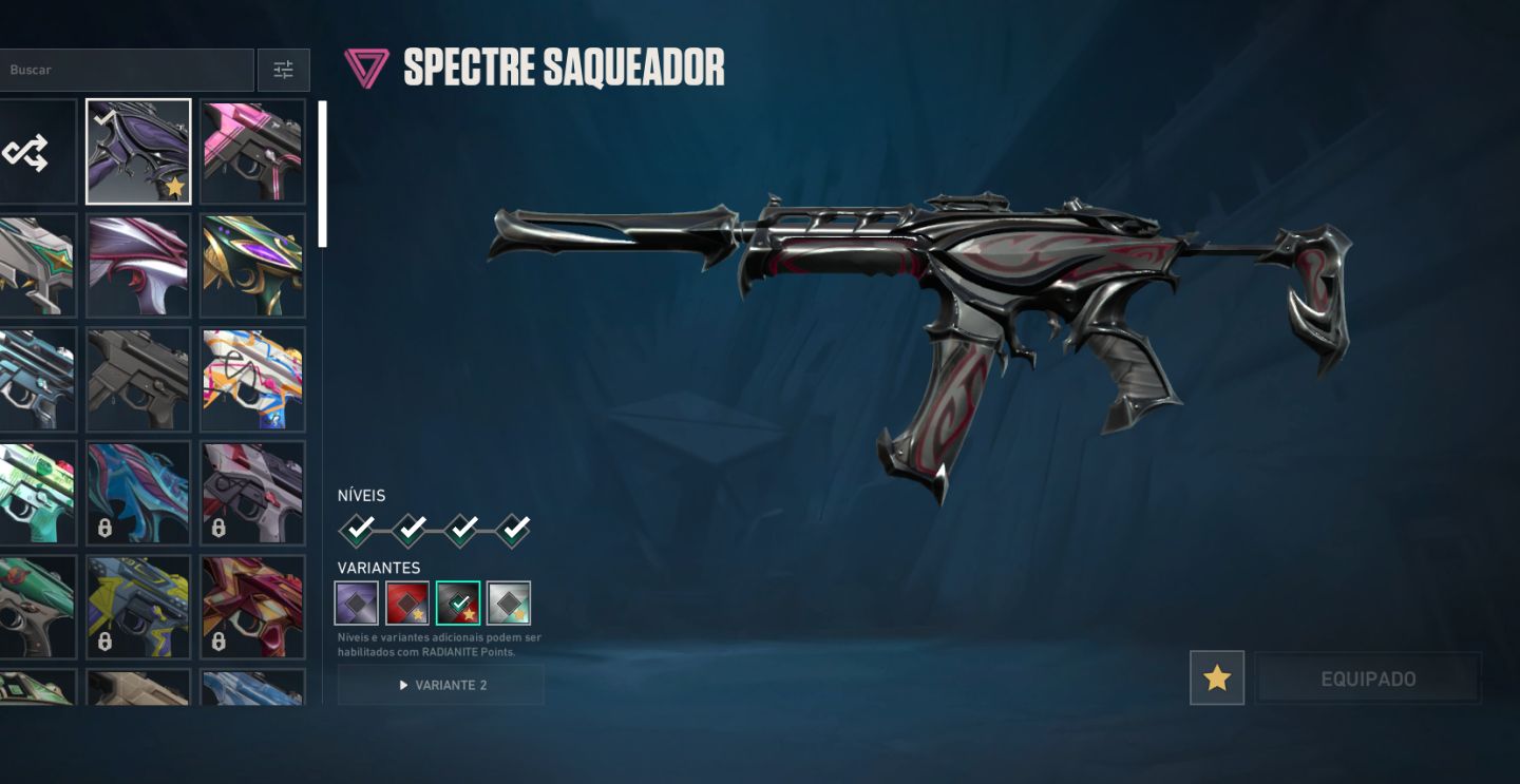 Conta com skins rarissimas que não voltam mais e pacote champions 2024 completo