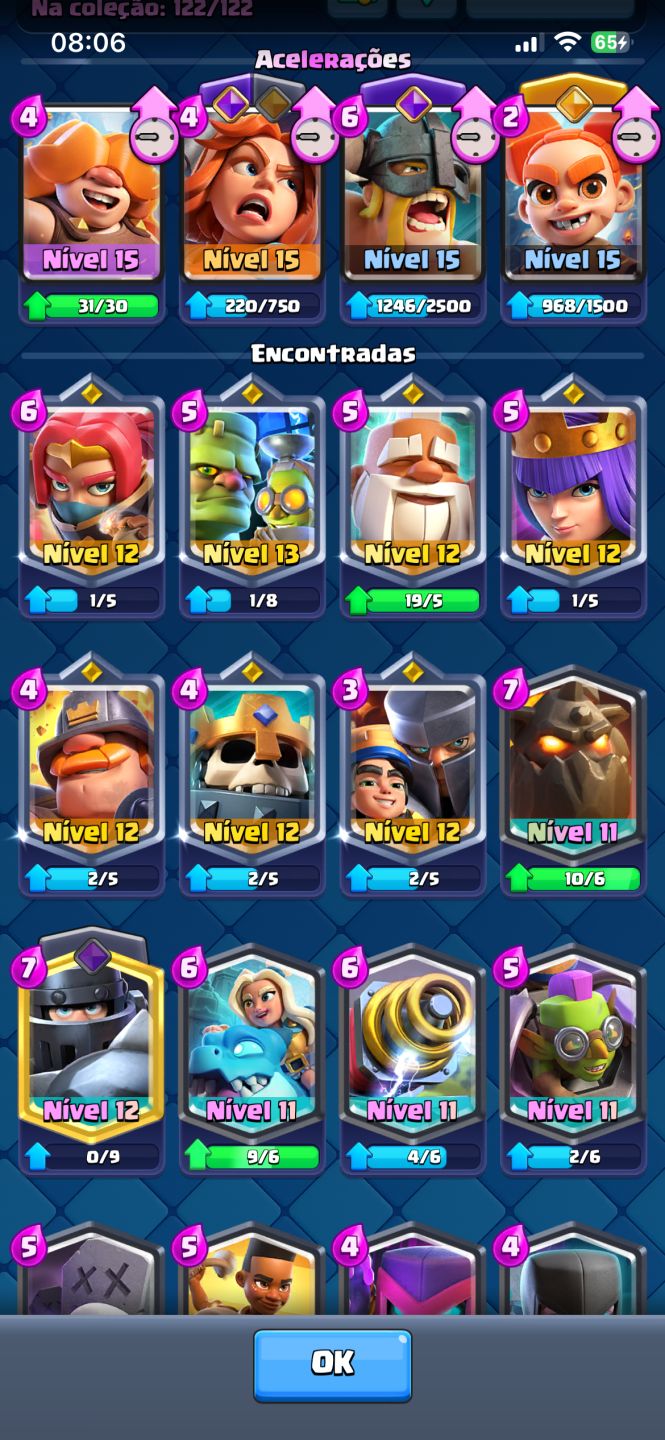 CONTA TOP CLASH ROYALE