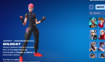 CONTA DE FORTNITE COM WILDCAT