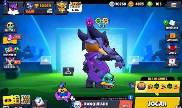 CONTA BRAWL STARS 101/103 | 52 HIPERCARGAS | 261 SKINS | TODOS LENDÁRIOS UPADOS