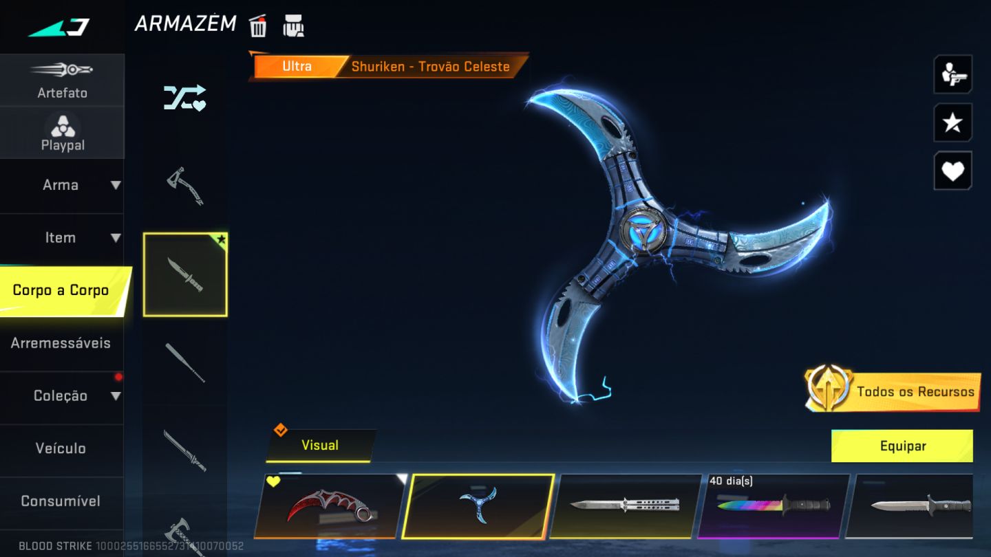 Conta de Bloodstrike FULL ACESSO (Ja Pegou Top 500 Global)