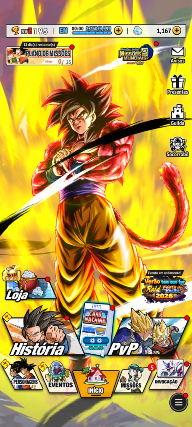 CONTA DRAGON BALL LEGENDS ÓTIMA CONTA PARA PVP