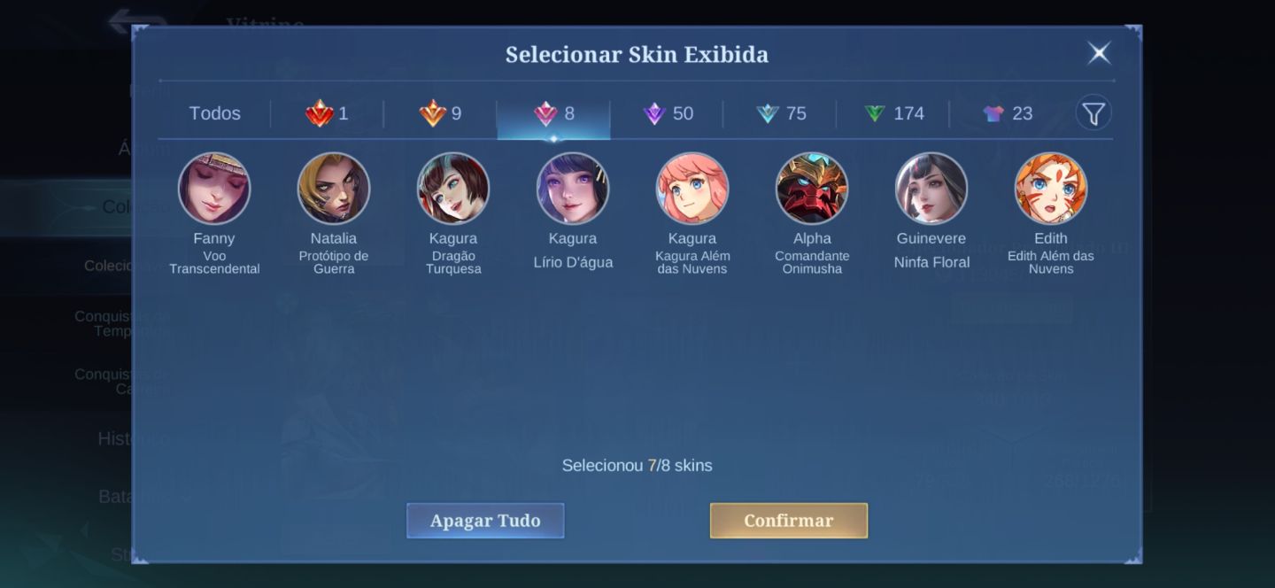 Conta mobile legend oportunidade