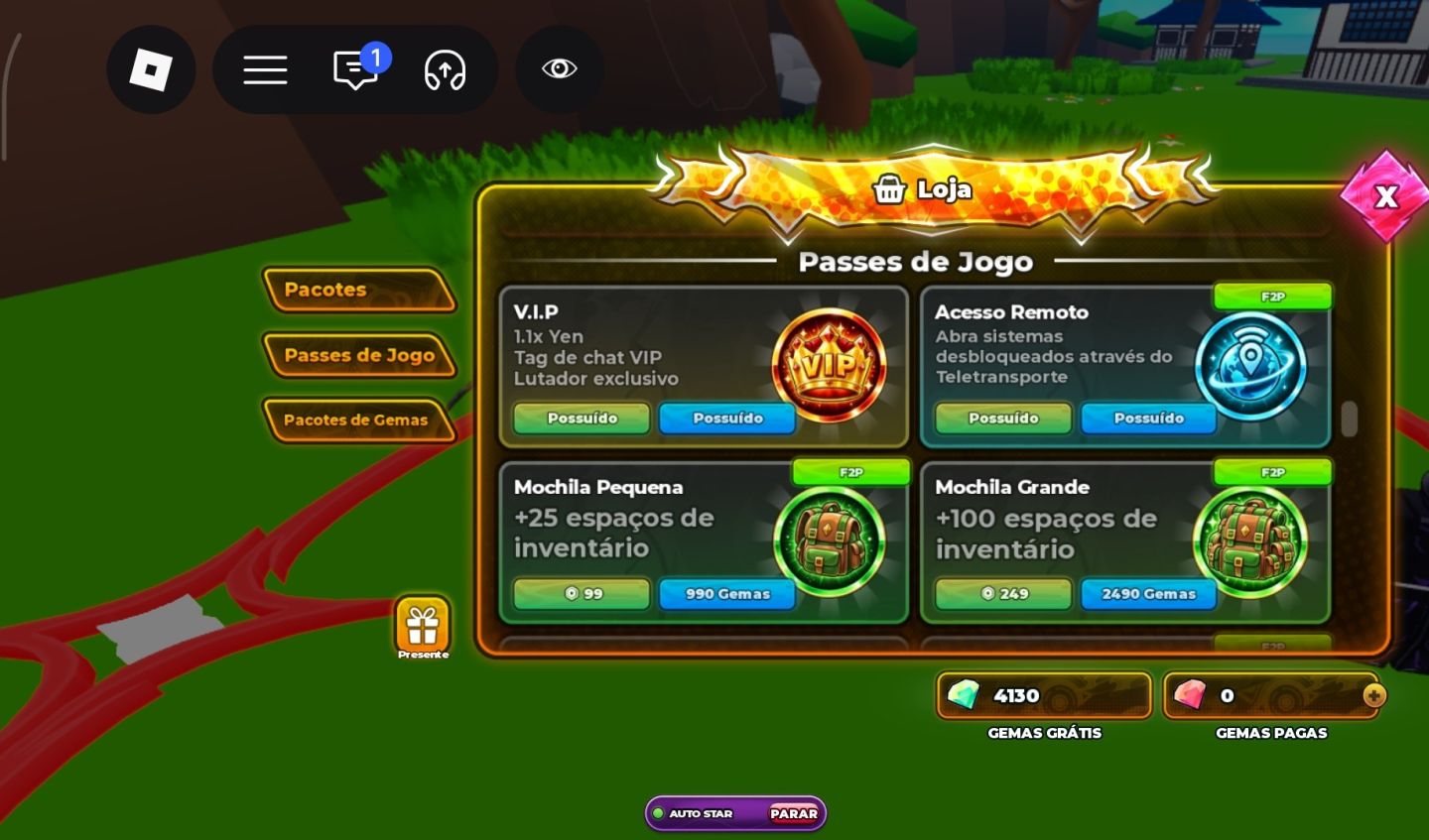 CONTA ANIME LEGACY | 2x GOJO SECRETO | NÍVEL 90 + 1.45T YEN | VEXETA + PASS