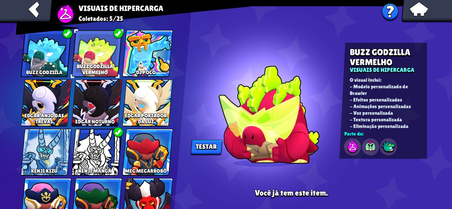 CONTA DE BRAWL STARS 2019