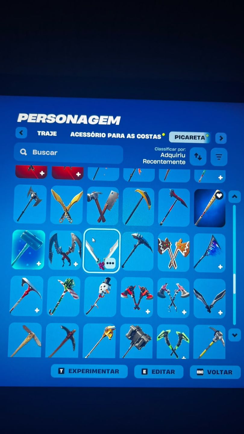 CONTA FORTNITE TRYHARD COM 126 INCLUINDO SALVE O MUNDO E ITENS DE LOJA