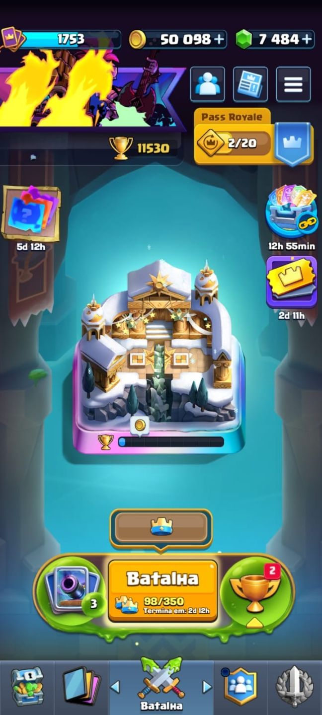 Conta Clash royale 7 anos 1777 coeleção, super desconto de 50%