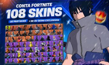 FORTNITE | 108 SKINS | JOHN WICK + DEADPOOL + SASUKE + MANDALORIANO + MARVEL