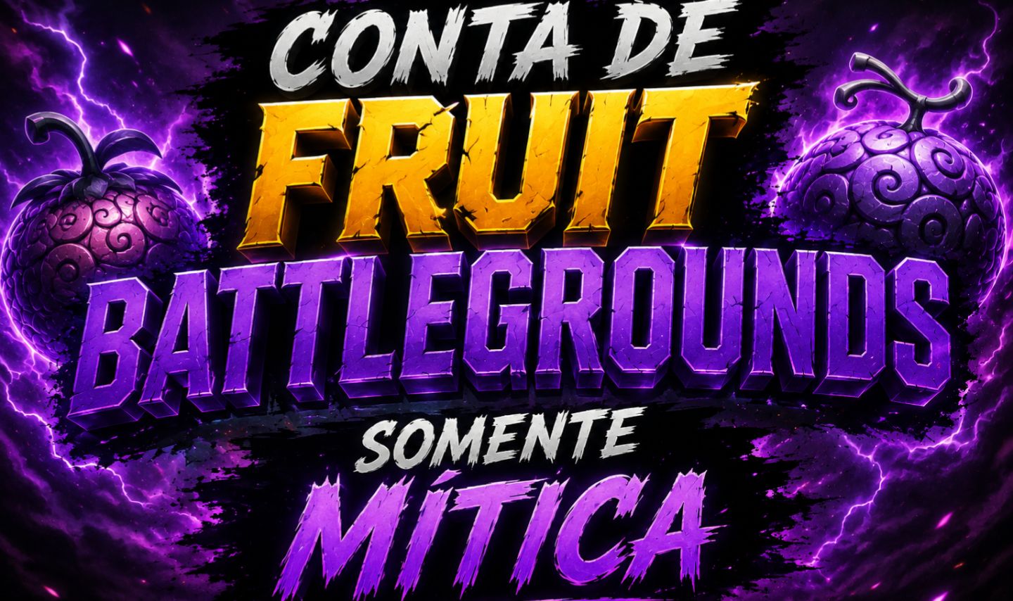 Contas de fruit battlegronds(apenas os do anúncio))