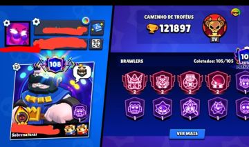 Conta de Brawl Stars Full e com as Duas Skins do Frank Rei