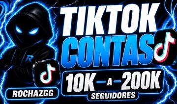 CONTAS TIKTOK - 10k, 30k, 50k - SEM DOCUMENTO, ENTREGA RAPIDA